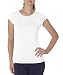 Alo Ladies 5.5 oz. Short-Sleeve Bamboo T-Shirt - WHITE/GREY - XS