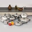 Chefs Secret 14pc 9 Element Cookware Set w/ Thermo Control Knobs Chefs Secret 14pc 9 Element Cookware Set w/ Thermo Control Knobs