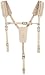 Klein 5413 Soft Leather Work Belt Suspenders