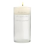 This Light Memorial Vase and Candle
