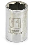 Ming Shin #213184 MM1/4DR 11MM 6PT Socket