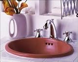 Porcher 10210 Plateau Countertop Lavatory, White