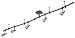 Eurofase 12491-025 Ozone 5-Light Track Kit, Oil Rubbed Bronze/Frost