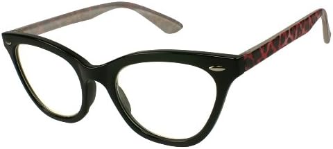 New Lightweight Cat Eye Style Plastic Reading Glasses. Multiple Colors Available 31777P