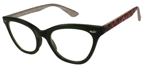 New Lightweight Cat Eye Style Plastic Reading Glasses. Multiple Colors Available 31777P