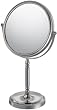 Recessed Base Vanity 10X to 1X Mirror in Chrome