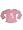 Wild Mango - Girls Long Sleeved Striped Top, Rose, Grey (Size 2T)