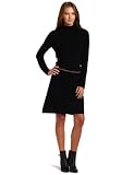 Sofia Cashmere Women's Mock Neck Sweater Dress