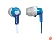 Panasonic RPHJE120A In-Ear Headphone, Blue