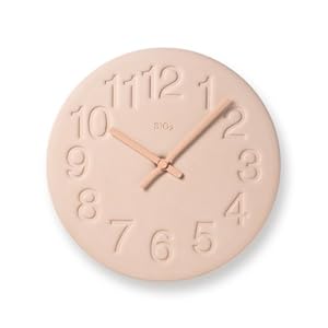 【クリックで詳細表示】Lemnos 珪藻土の時計 ピンク LC11-08 PK LC11-08 PK