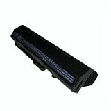 Aspire One Battery 9-cell 7800mAh Netbook Battery Lasts up to 12:10 Hours Longer Than the 3 or 6 Cells Acer Aspire One Battery -- Color: Black