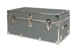 IMAGE OF SecureOnCampus College Dorm Trunk / Footlocker Large - Silver