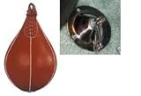 Red Pu Speed Ball with Metal Swivel Punching Speed Ball