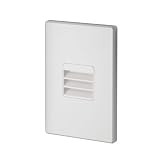 Juno Lighting Group LMSW-3K-L-WH LED Louver Optic Outdoor Wet Location 3W 120V 3000K Dimmable Mini S