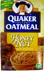 Quaker Instant Oatmeal Honey Nut Hot Cereal by Quaker