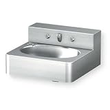 Penal Lavatory,Oval Bowl,ADA Standards Acorn 1652-1-BP-04-M