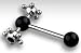 Erotic Studded Spinning Tongue Barbell