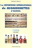 Revue Amatteis  / 1er répertoire international de mignonnettes d'alcool: 1998 : buticulamicrophiliste
