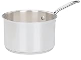 Cuisinart Chefs Classic Stainless 4-Quart Saucepan with Cover