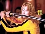Kill Bill (Uma Thurman w/ Sword) Movie Poster Print - 24