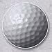 AutoCoaster 059~ Golf Ball ~ Tile Drink Coaster for car cupholder