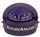 RITCHIE RITCHIEANGLER COMPASS - SURFACE MOUNTDial Size: 2-3 4 Mount: Surface Color: Gray by E. S. RITCHIE & SONS INC