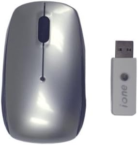 iOne Lynx R17 USB 2.4 GHz 3 button wireless optical mouse - Silver color