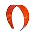 2 Inch Wide Hard Plastic Headband with Teeth Hair band (Keshet Accessories)