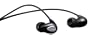 Cresyn C230E Iphone Combatible Sound Isolating In-Ear Headphone Earbuds with Unique Water Drop Shape For Superior Comfort (Black)