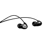 Cresyn C230E Iphone Combatible Sound Isolating In-Ear Headphone Earbuds with Unique Water Drop Shape For Superior Comfort (Black)