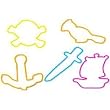 Zany Bandz Glow in the Dark Piratez