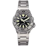 Seiko Men's Black Monster Automatic Dive Watch #SKX779K1