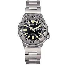 Seiko Men's "Black Monster" Automatic Dive Watch #SKX779K1