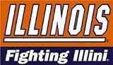 Illinois Fighting Illini Car Flag - Single Flag