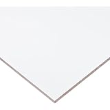 Cast Acrylic Sheet, Clear, 12" x 12" x 0.118" Size