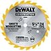 DeWalt DW9054 5-3/8-Inch 24 Tooth ATB General Purpose Saw Blade with 10mm Arbor