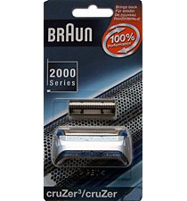 Childrens Toyshop  Health & Personal Care : Braun 2000 Series cruZer3/cruZer Foil & Cutter Pack