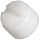 Nylon Thumb Nut, Off-White, Slotted, Meets UL 94V2, Inch, Class 2B #4-40 Threads, 0.317" OD, 0.295" Height (Pack of 100)