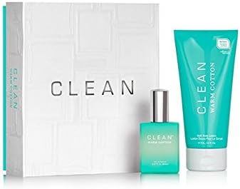 Clean Warm Cotton Classic Gift Set ~ Eau De Parfum & Soft Body Lotion Boxed