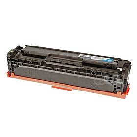 LD © Remanufactured Cyan CE321A (HP 128A) Laser Toner Cartridge for Hewlett Packard (HP) CM1415fnw/CP1525nw