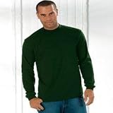 Gildan Long Sleeve Cotton Mock Turtleneck