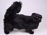 Black Persian, Standing - Lifelike Plush|One Size - 20 inches