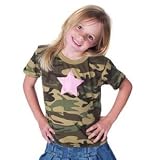 Girls' Camo Star Tee