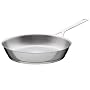 A di Alessi Pots&Pans Frying Pan, Stainless Steel, 28 cm, (AJM110/28)