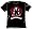 NCIS TV Show ABBY GOTHIC Adult Black T-shirt Tee Shirt, Medium