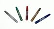 Crayola Washable Glitter Glue Pens .35 Ounce 5/Pkg - Bold
