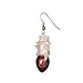 Pack of 10 Pairs of NFL Cincinnati Bengals Snowman Football Earrings
