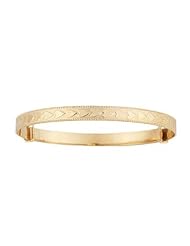 Childs Expandable Heart Bangle Bracelet