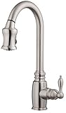 Danze D454557SS Opulence Single-Handle Pull-Down Kitchen Faucet, Stainless Steel by Danze