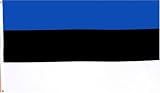 Estonia National Country Flag - 3 foot by 5 foot Polyester (New)